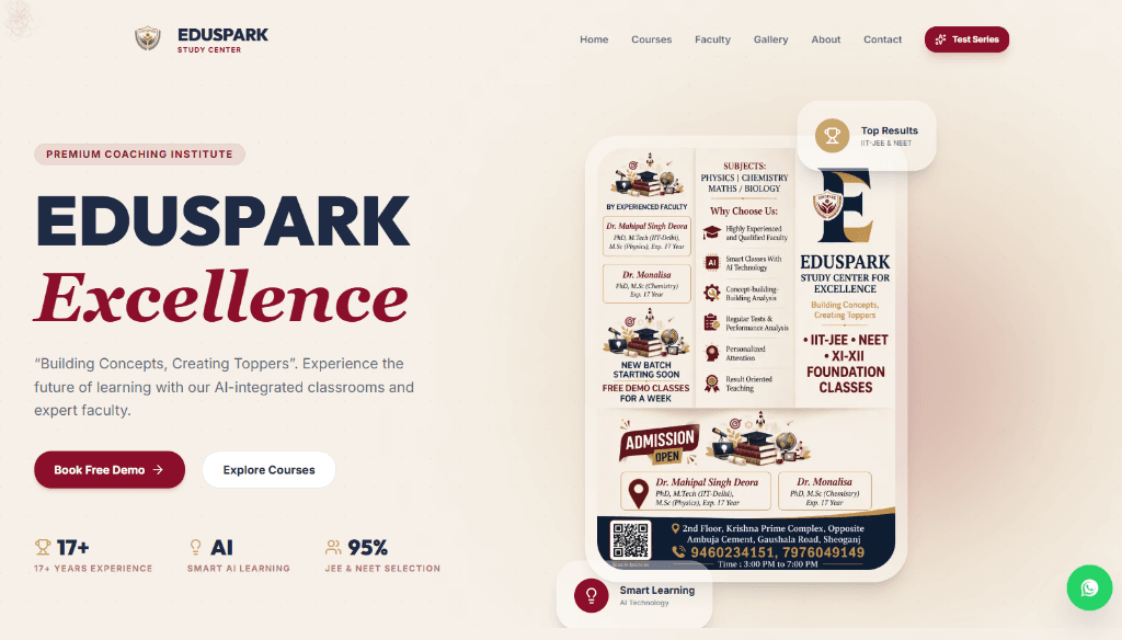 EduSpark Learning Platform