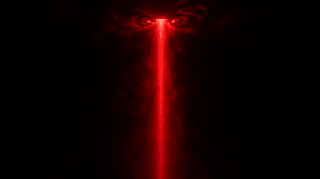 Vermilion beam origin vortex